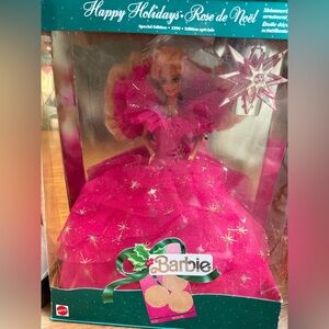 1990 Holiday Barbie Doll